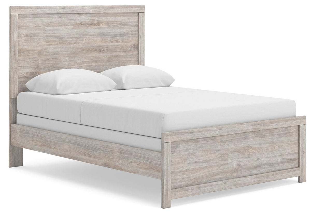 Broachmyn Full Panel Bed, Dresser and Mirror