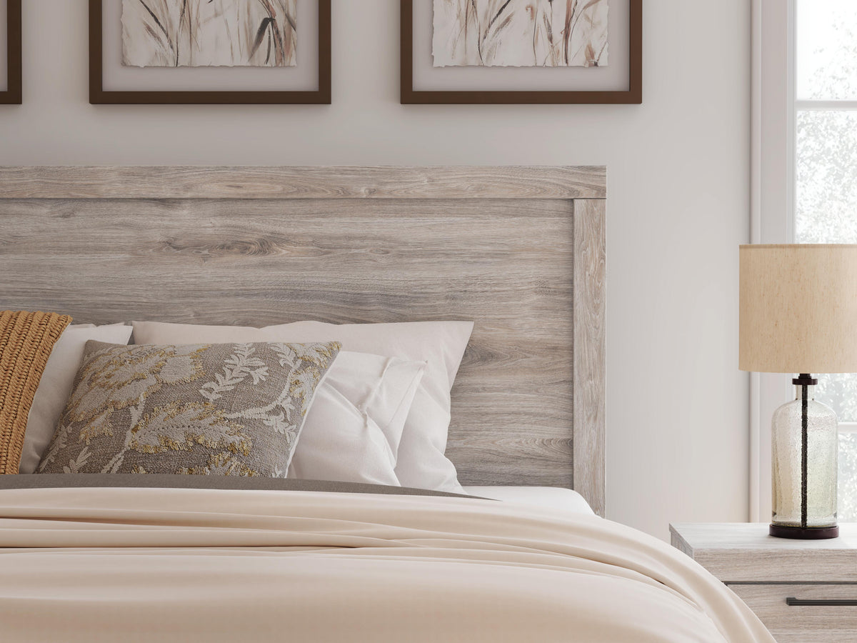 Broachmyn Full Panel Bed, Dresser and Mirror