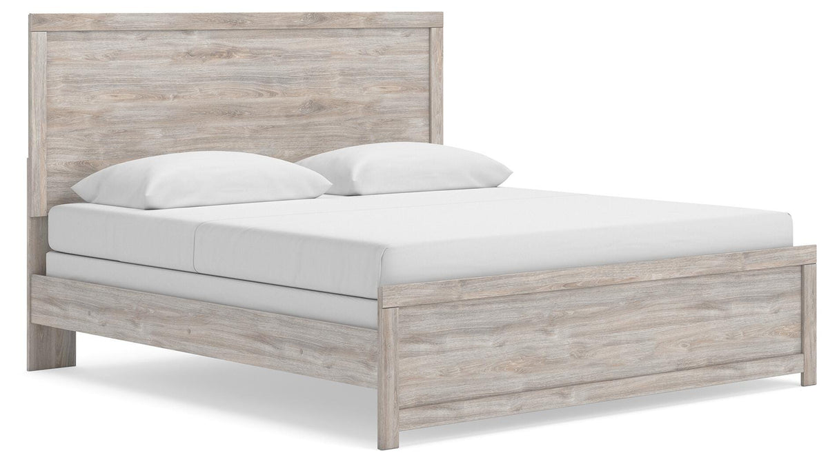 Broachmyn King Panel Bed, Dresser and Nightstand