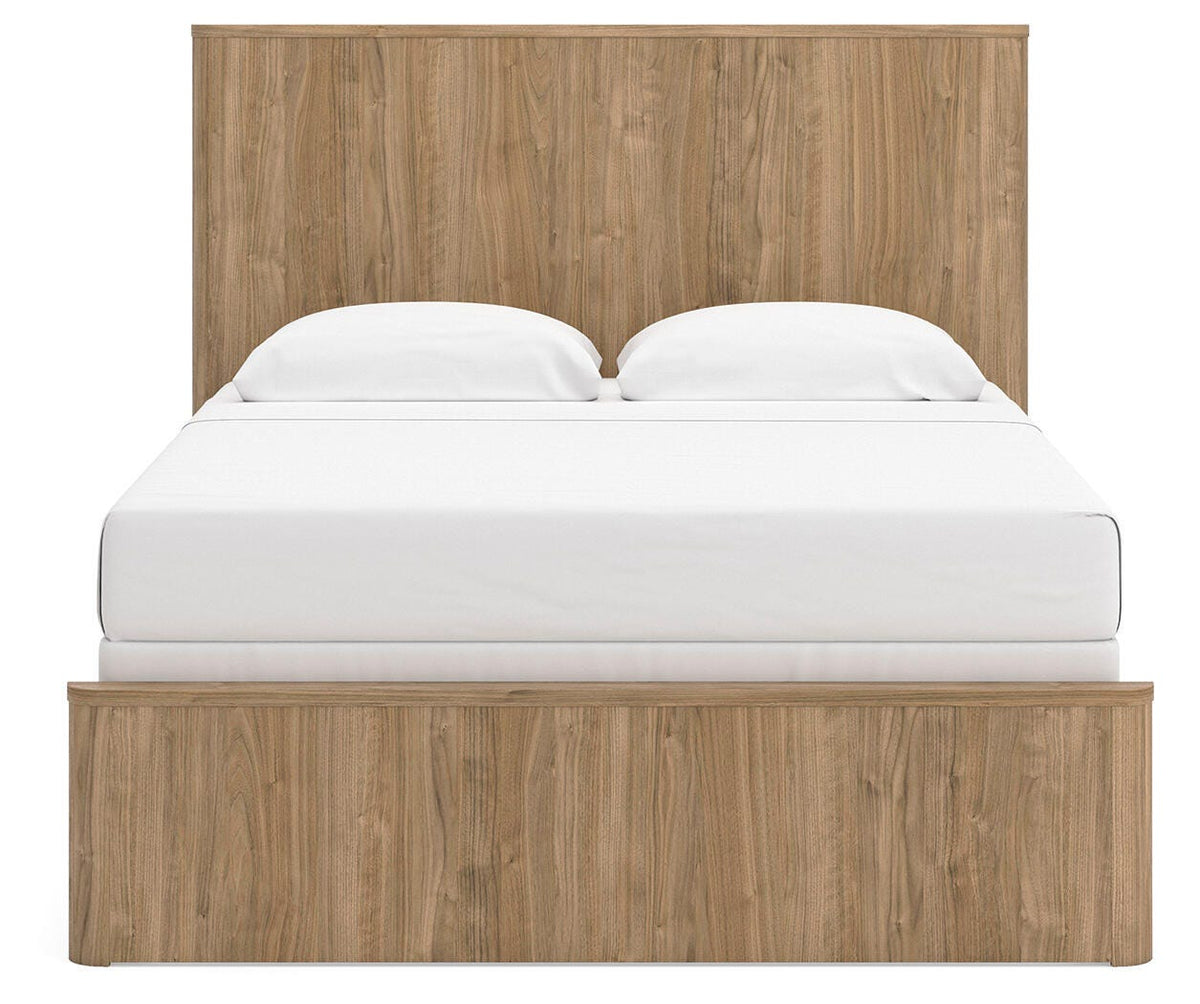 Gramburg Queen Panel Bed, Dresser and Mirror