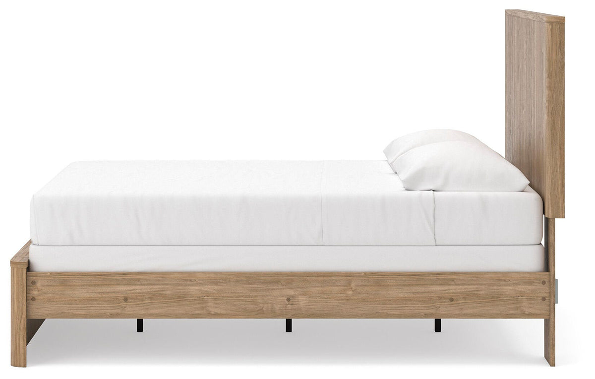 Gramburg Queen Panel Bed, Dresser and Mirror