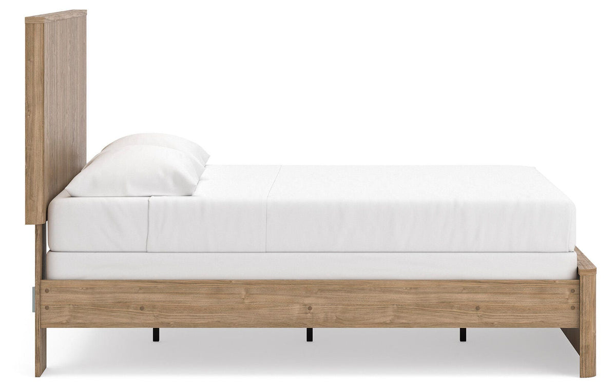 Gramburg Queen Panel Bed, Dresser and Mirror