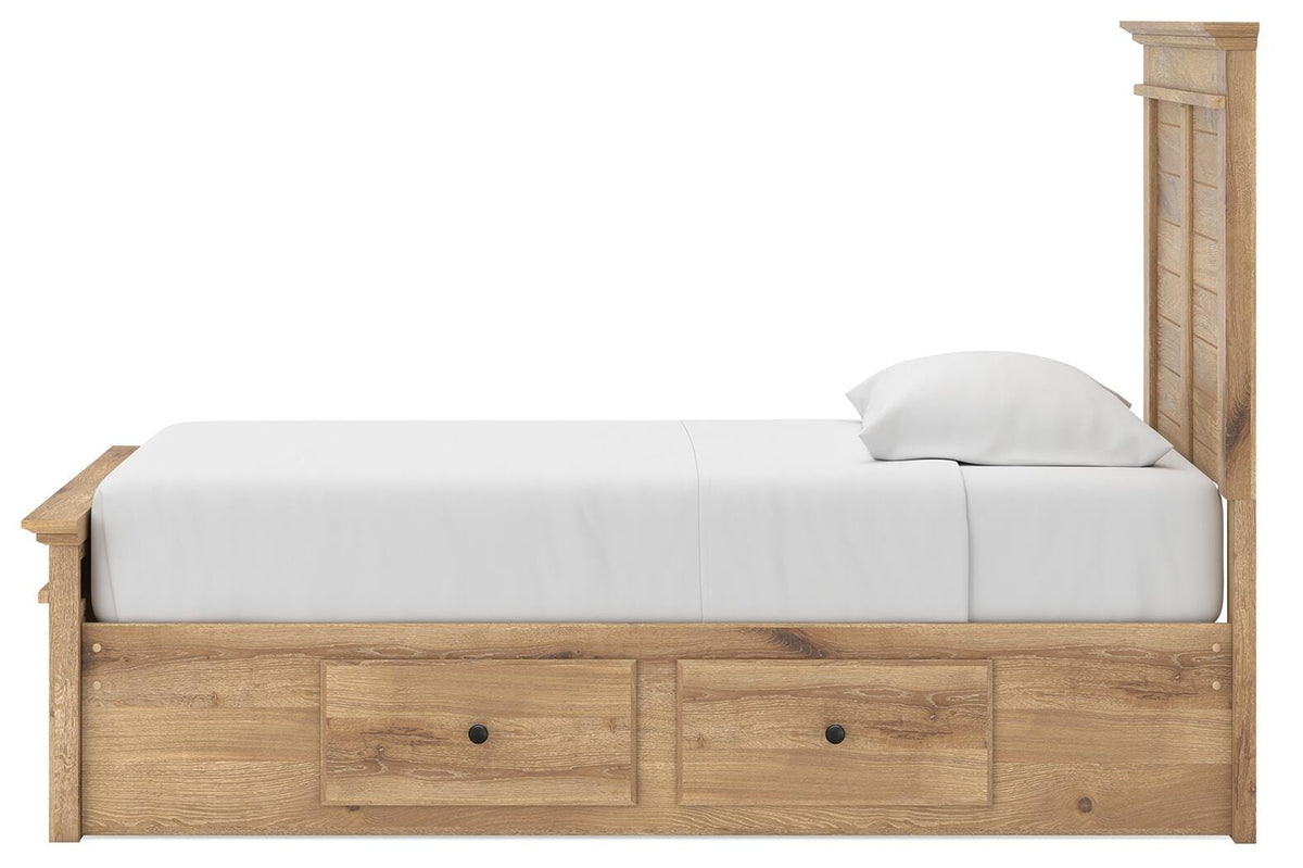 Makidern Twin Panel Storage Bed