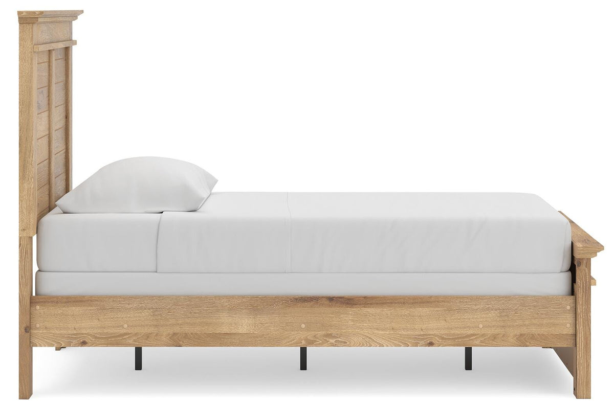 Makidern Twin Panel Bed, Dresser and Mirror