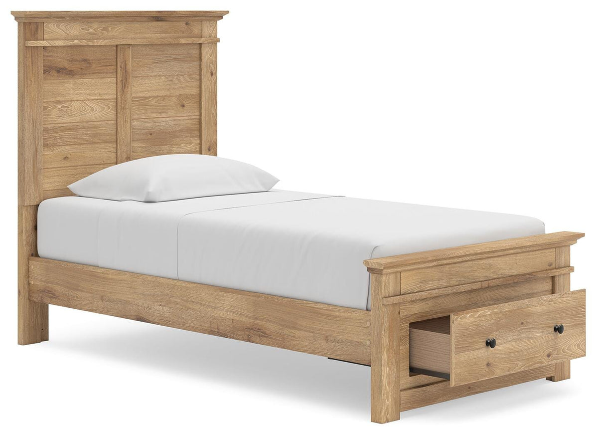 Makidern Twin Panel Storage Bed