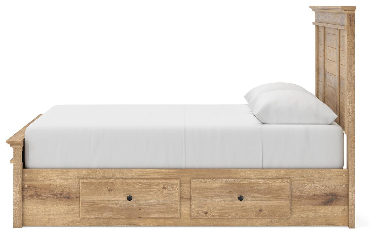 Makidern Queen Panel Storage Bed
