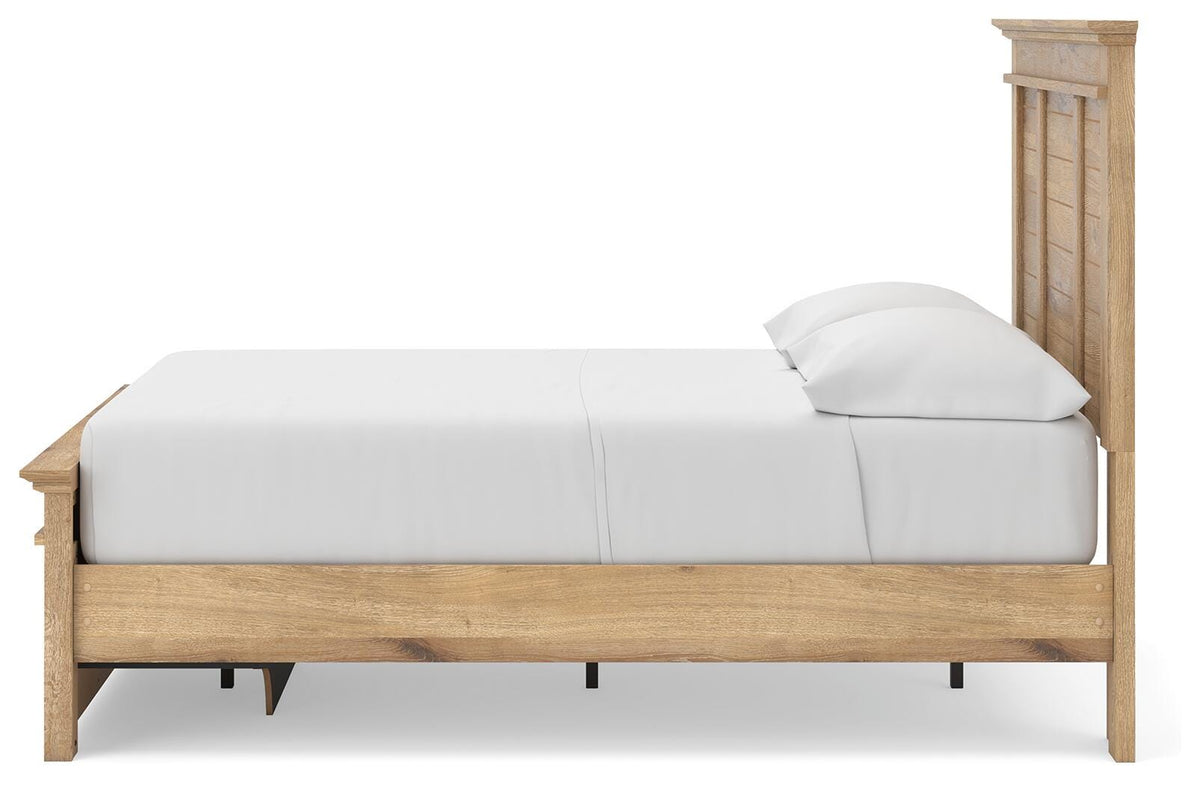 Makidern Full Panel Storage Bed