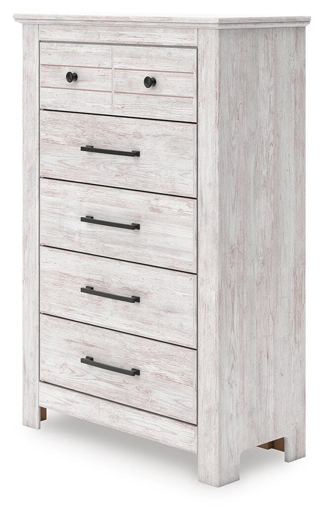 Makidern Five Drawer Chest