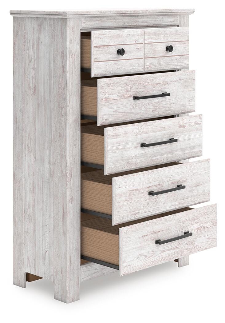 Makidern Five Drawer Chest
