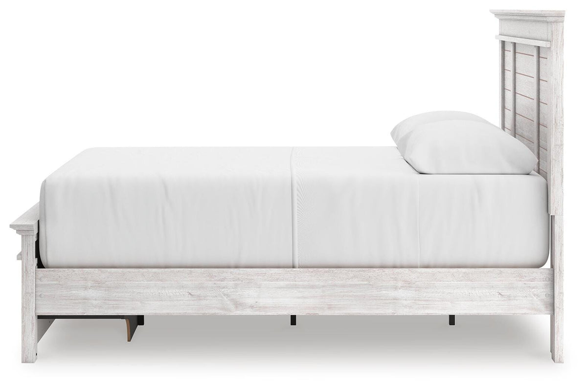 Makidern Queen Panel Storage Bed