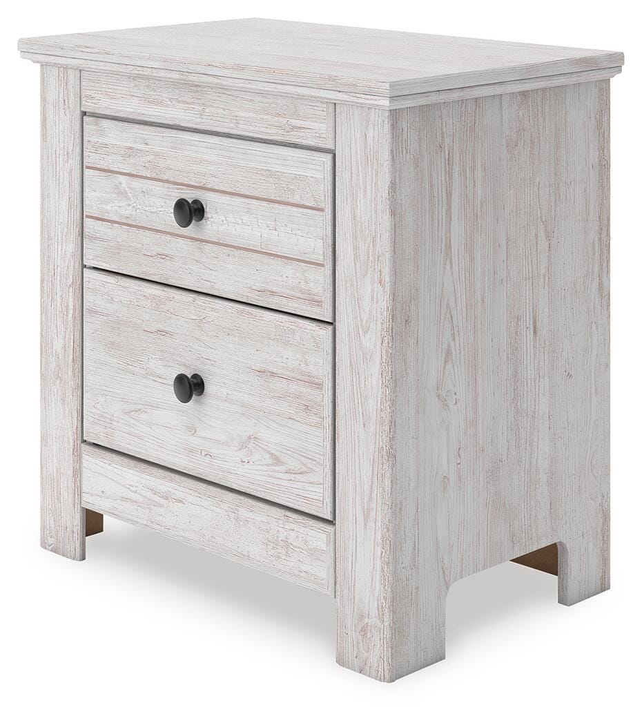 Makidern Queen Panel Bed, Dresser, Mirror and Nightstand