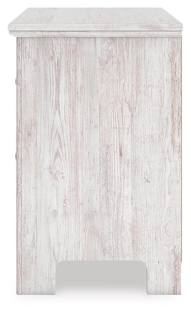 Makidern Queen Panel Bed, Dresser, Mirror and Nightstand