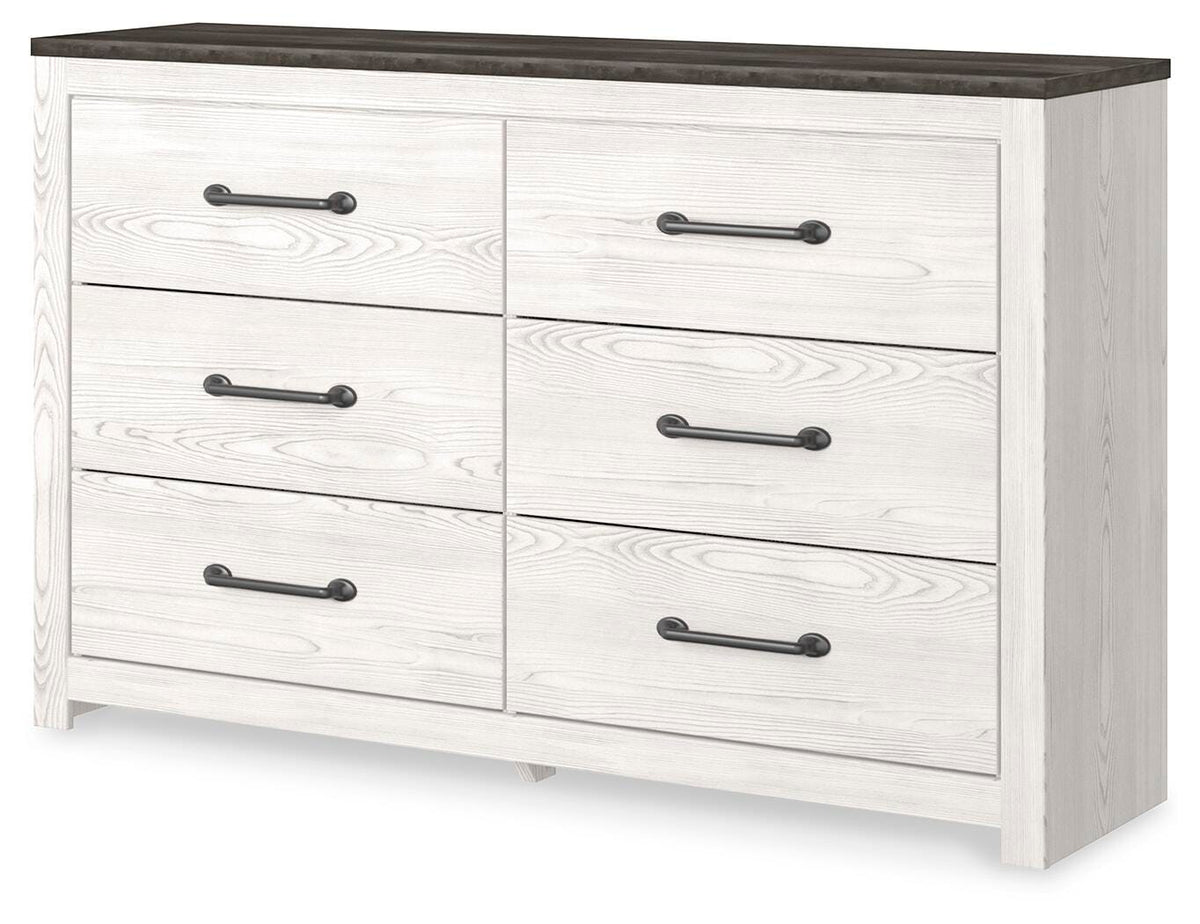 Gerridan Queen Panel Bed, Dresser and 2 Nightstands