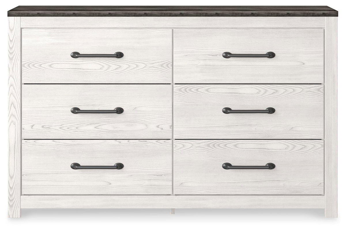 Gerridan Queen Panel Bed, Dresser and 2 Nightstands