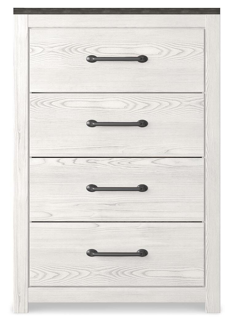 Gerridan Full Panel Bed, Dresser, Mirror, Chest and Nightstand