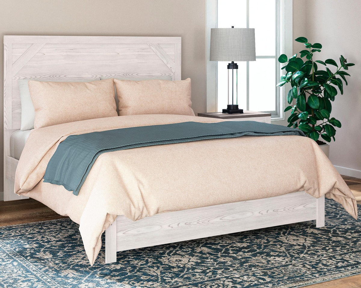 Gerridan Queen Panel Bed, Dresser and 2 Nightstands