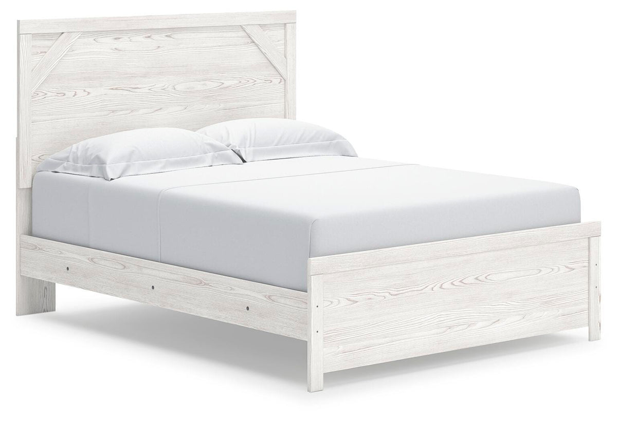 Gerridan Queen Panel Bed with Dresser, Mirror, Chest and 2 Nightstands