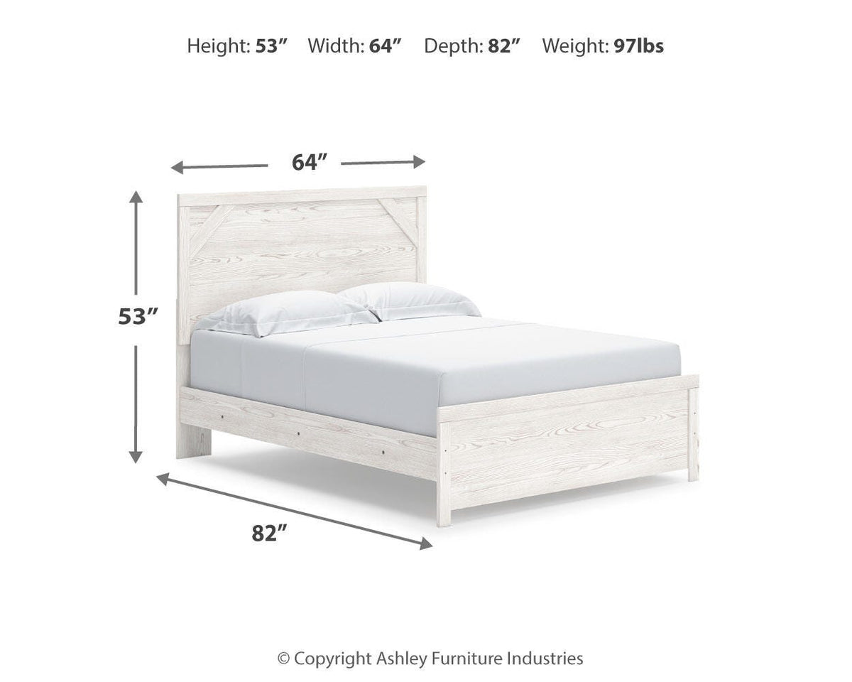 Gerridan Queen Panel Bed, Dresser and Nightstand