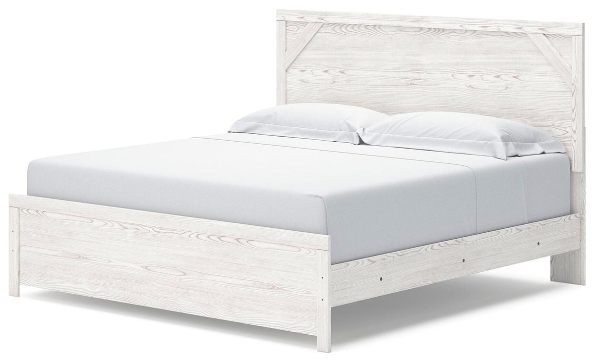 Gerridan King Panel Bed, Dresser and 2 Nightstands