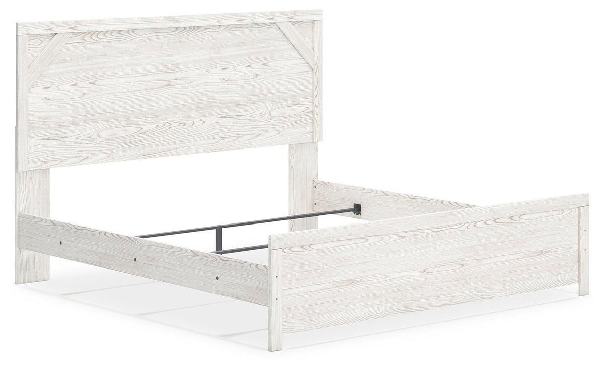 Gerridan King Panel Bed, Chest and Nightstand