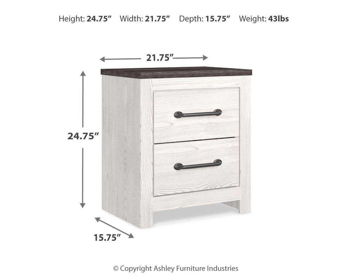 Gerridan Dresser, Mirror, Chest and Nightstand