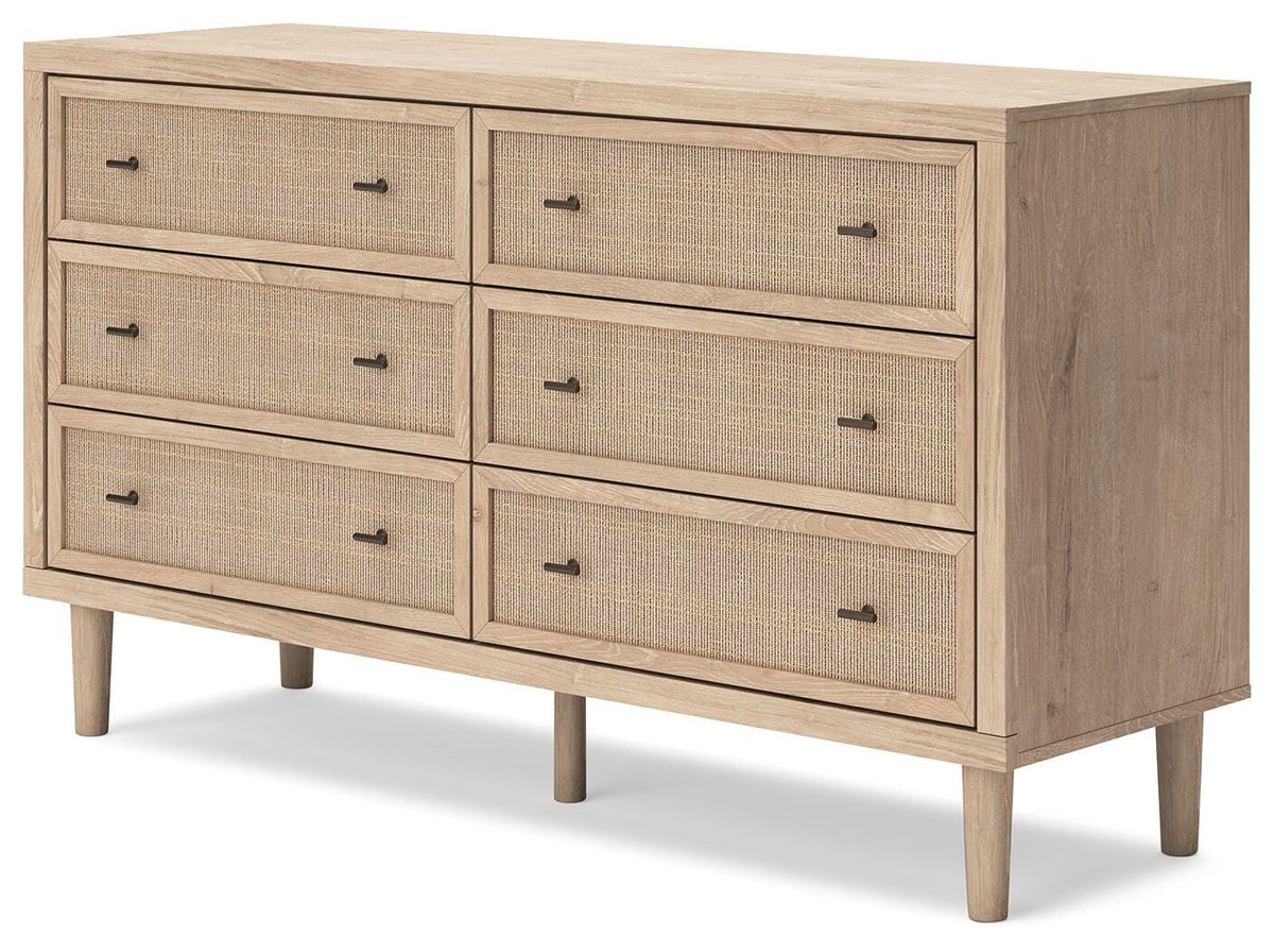 Cielden Panel Headboard Set - Full, Dresser and 2 Nightstands