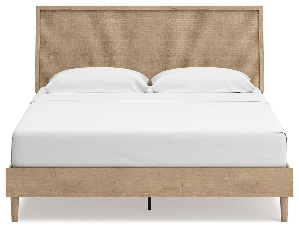 Cielden King Panel Bed, Dresser and Mirror