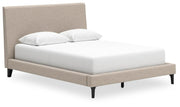 Cielden Queen UPH Bed w/Roll Slats