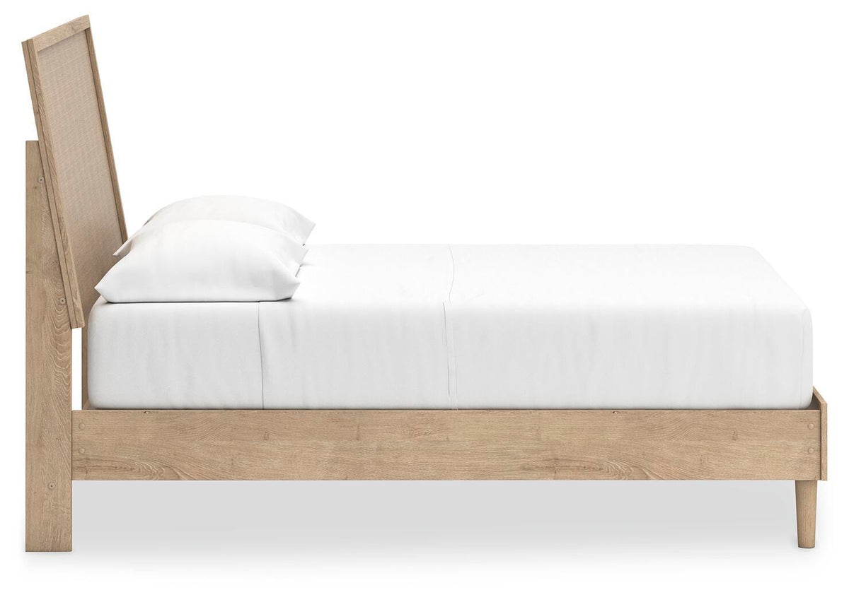 Cielden Full Panel Bed, Dresser and Mirror