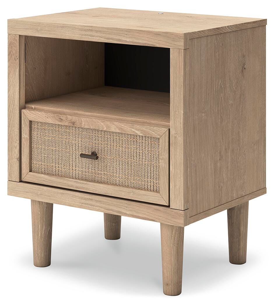 Cielden Queen Upholstered Bed, Dresser and 2 Nightstands