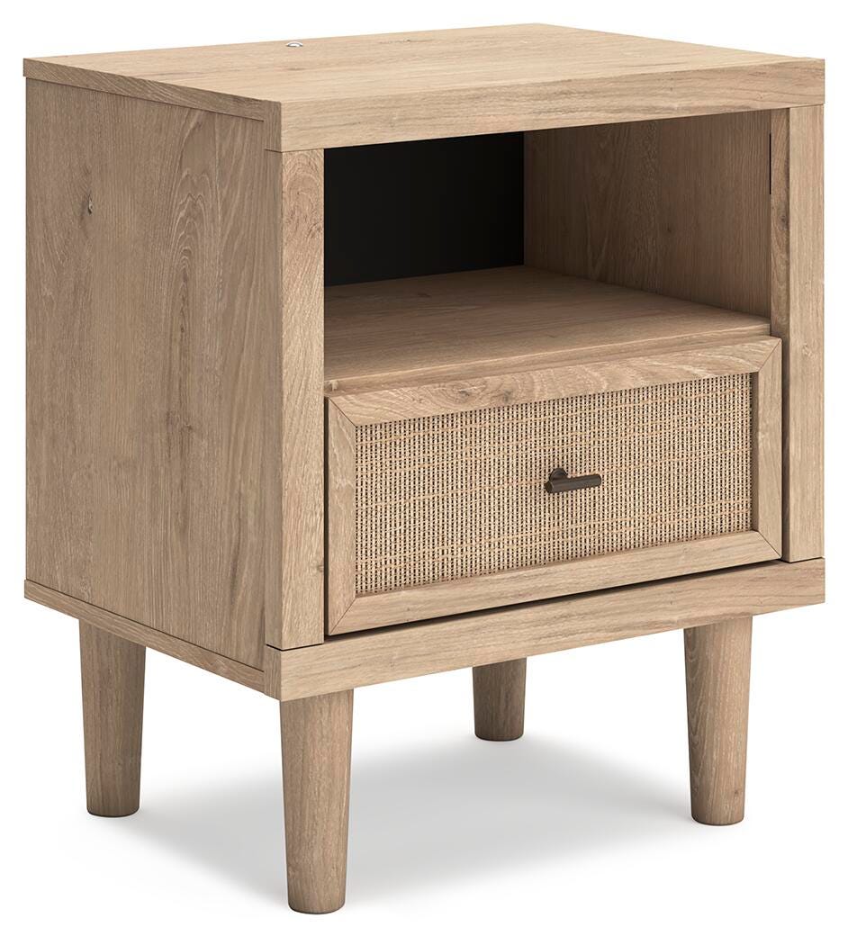 Cielden Queen Upholstered Bed, Dresser and 2 Nightstands