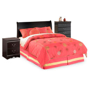 Huey Vineyard Full Sleigh Headboard, Chest and Nightstand