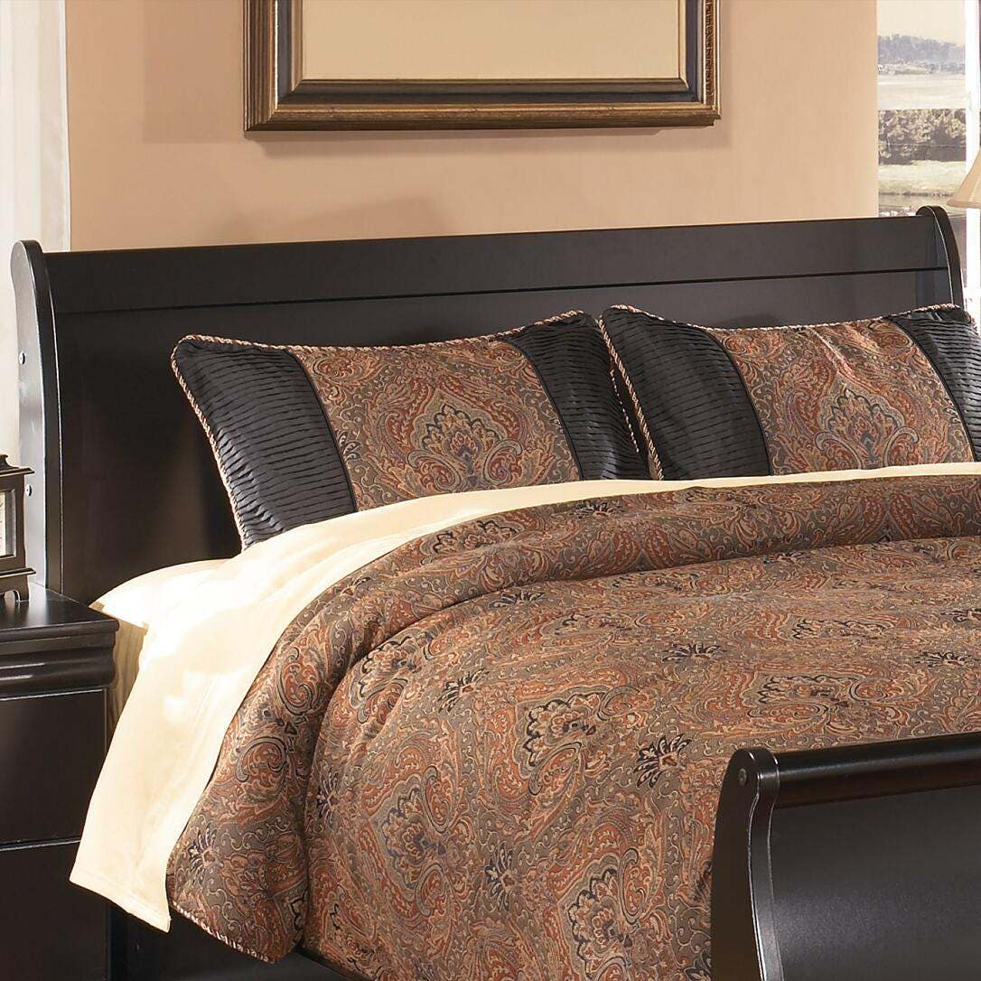 Huey Vineyard Sleigh Headboard - Queen