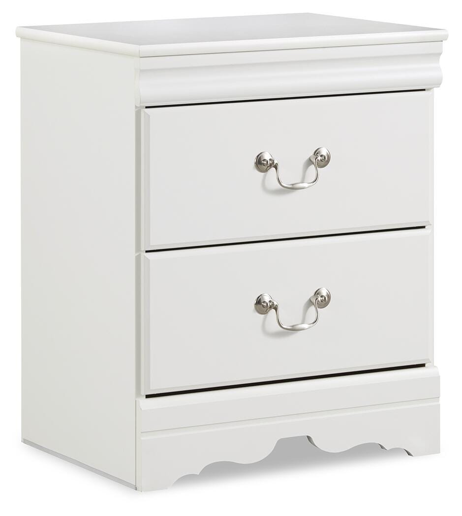 Anarasia Full Sleigh Bed, Chest and Nightstand