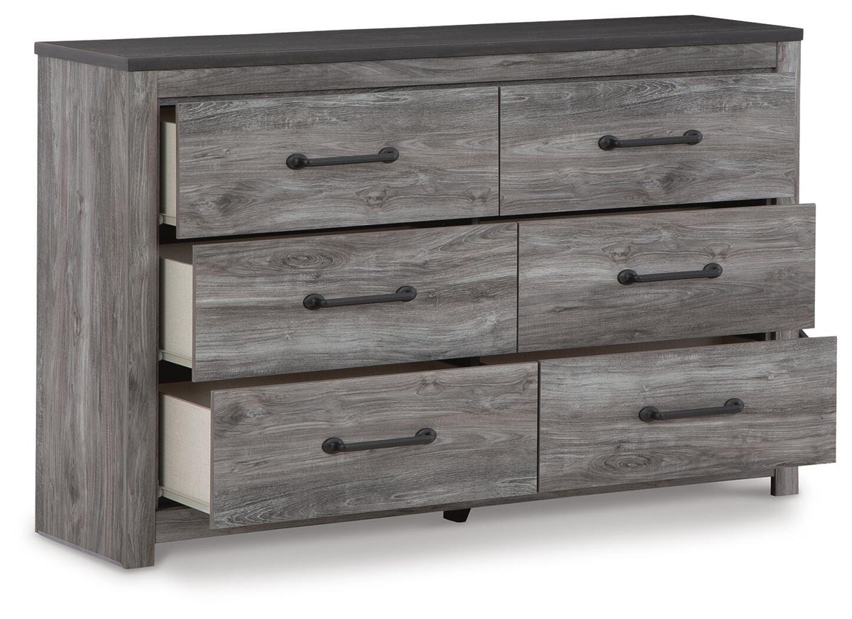 Bronyan Queen Panel Bed and Dresser