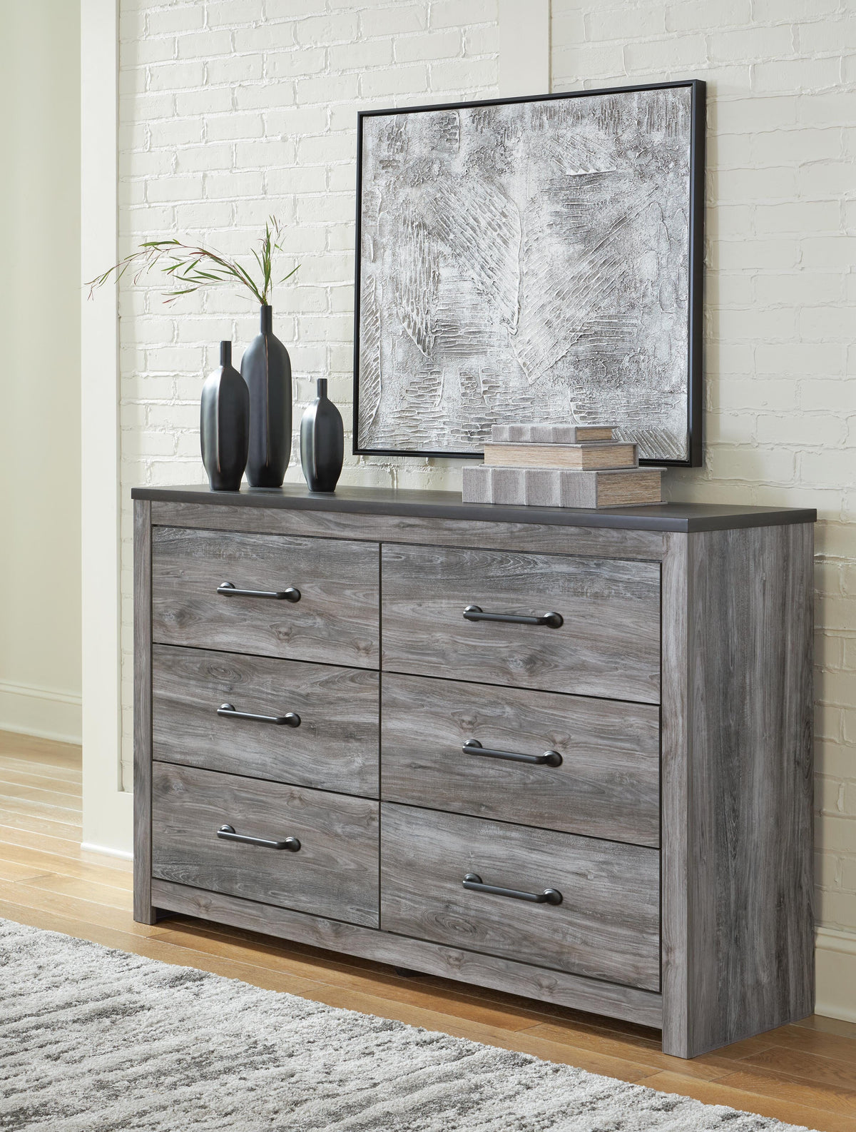 Bronyan Queen Panel Bed and Dresser