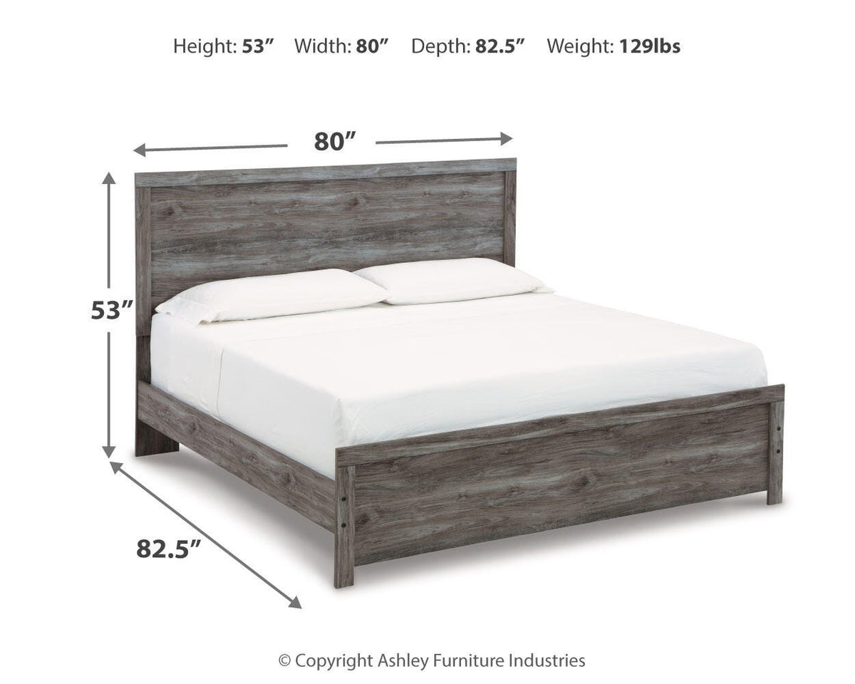 Bronyan Panel Bed Set - King, Dresser