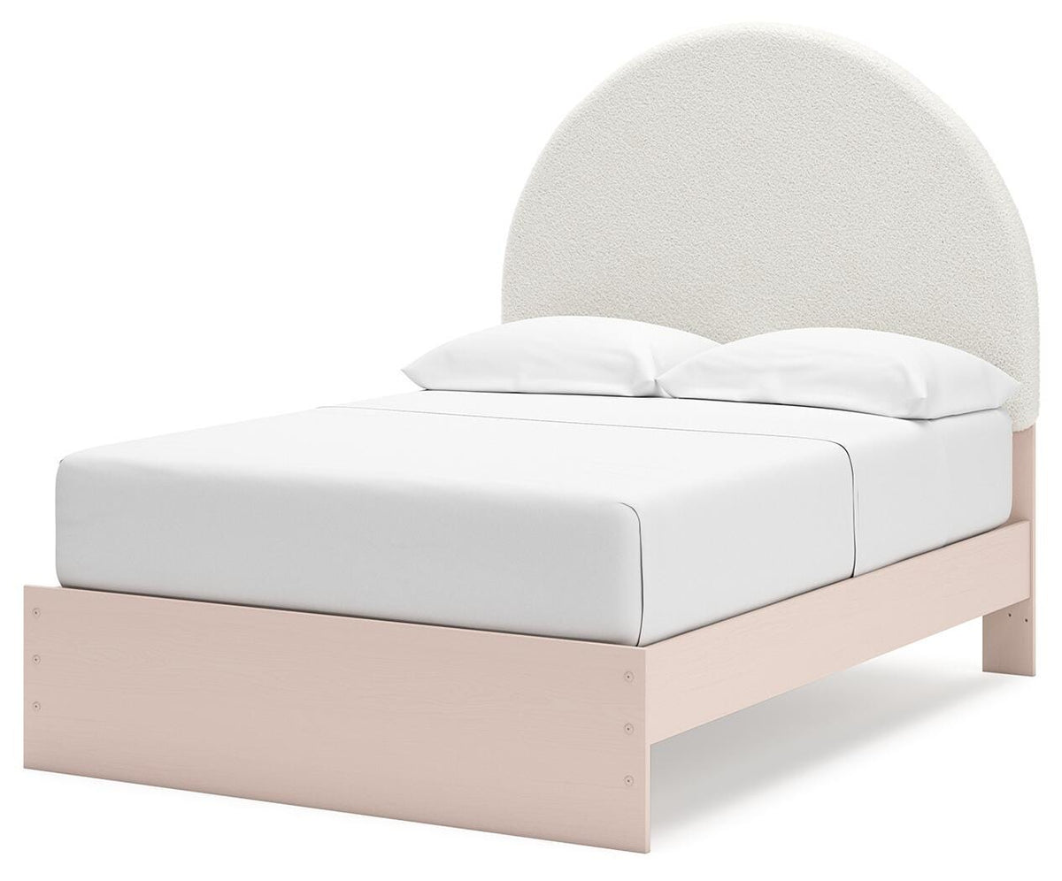 Wistenpine Twin Upholstered Panel Bed