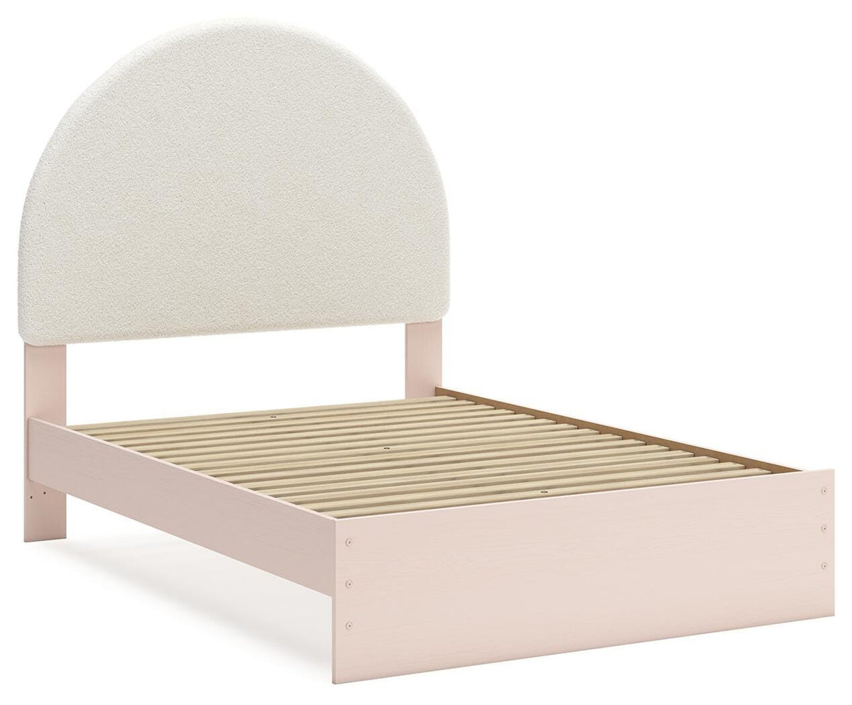 Wistenpine Twin Upholstered Panel Bed