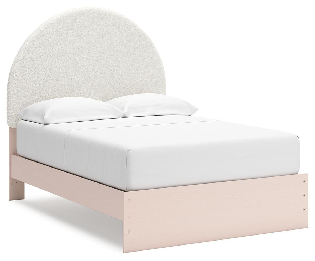 Wistenpine Twin Upholstered Panel Bed