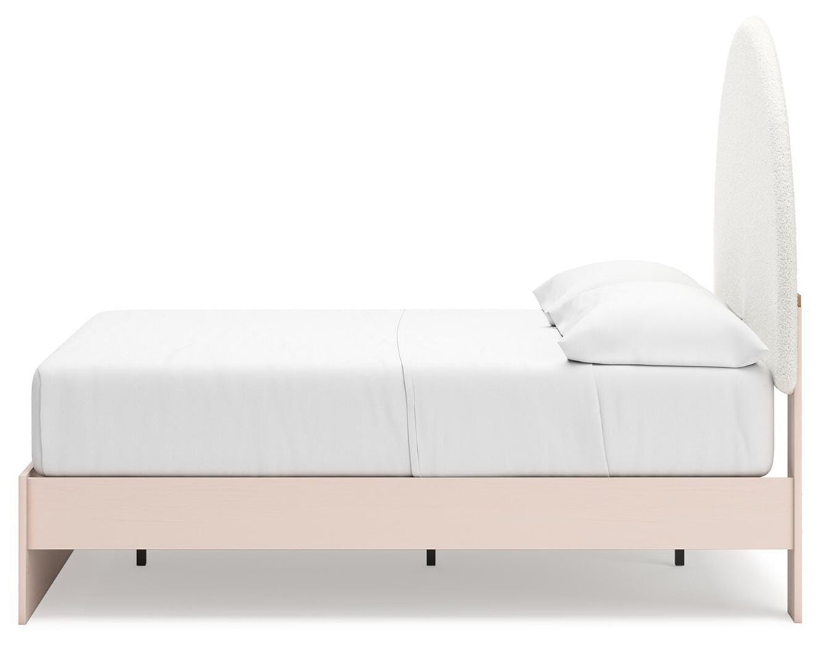Wistenpine Twin Upholstered Panel Bed
