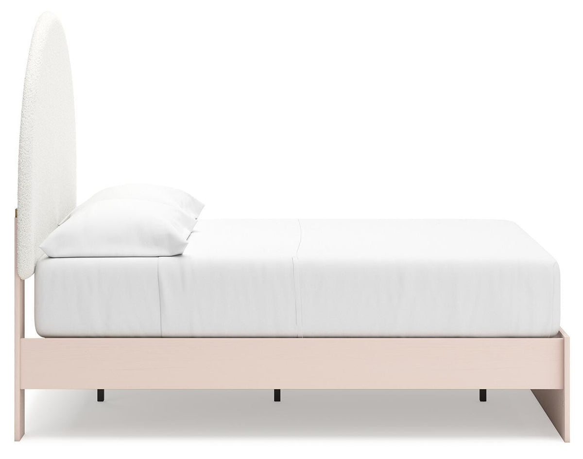 Wistenpine Twin Upholstered Panel Bed
