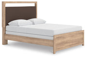 Kinlanni Queen Upholstered Panel Bed