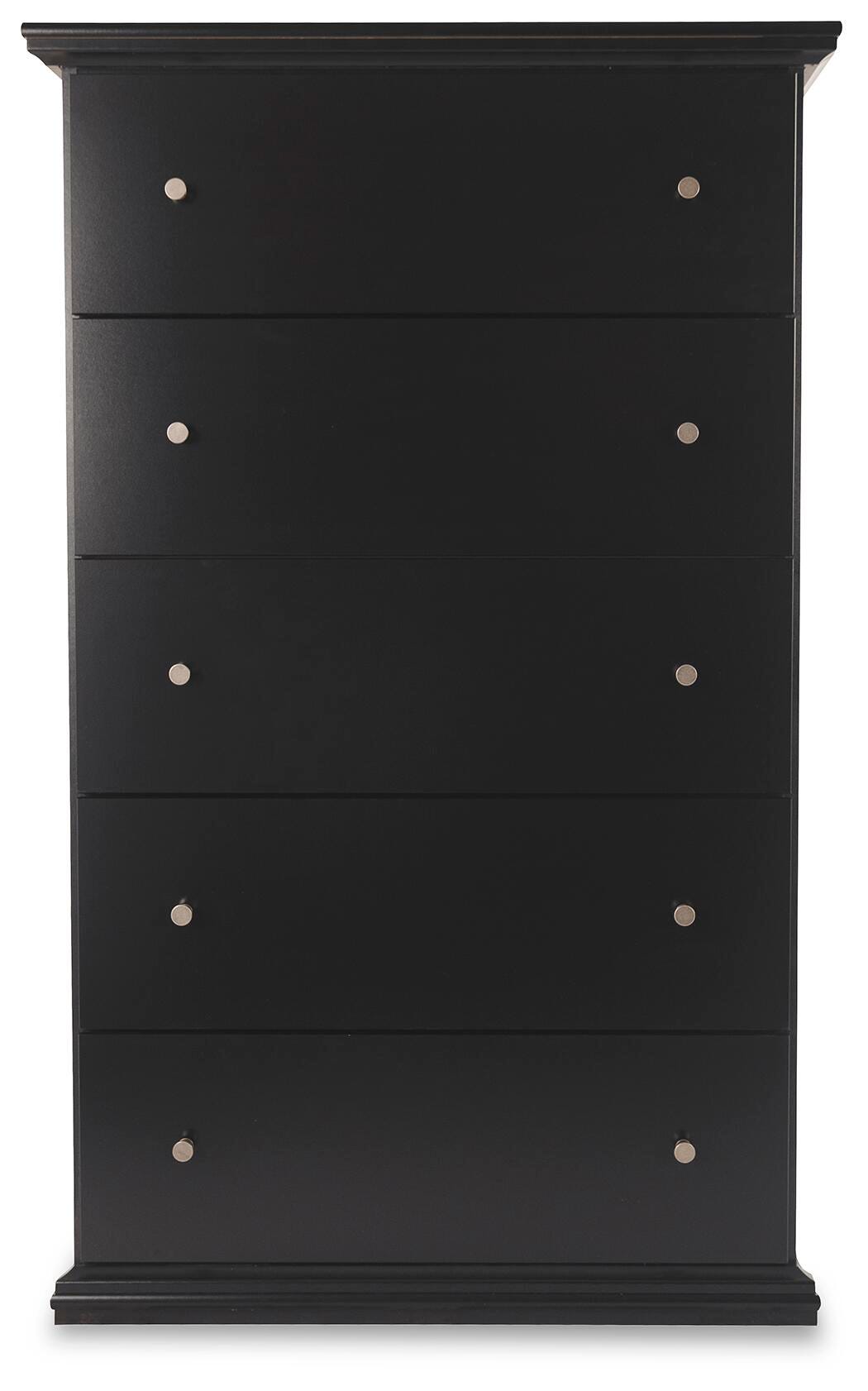 Maribel King Panel Bed, Dresser, Mirror, Chest, and 2 Nightstands
