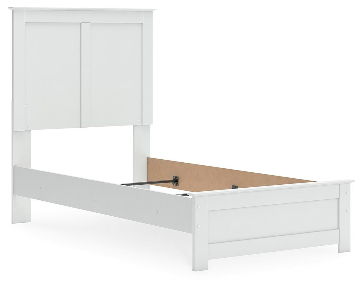 Bostwick Shoals Twin Panel Bed, Chest and Nightstand