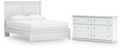 Bostwick Shoals Queen Panel Bed and Dresser
