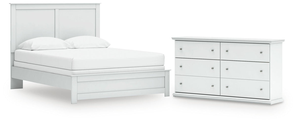 Bostwick Shoals Queen Panel Bed and Dresser