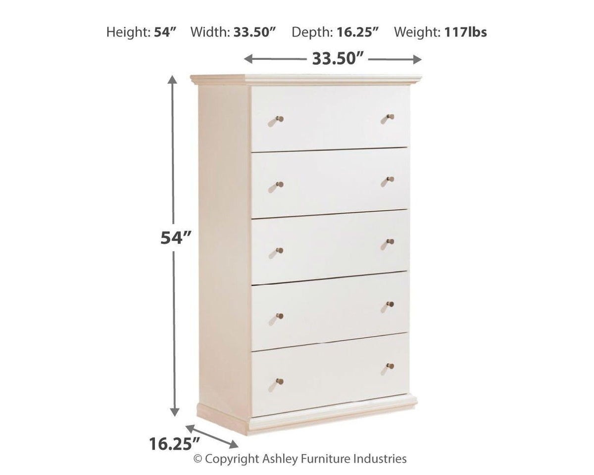 Bostwick Shoals Five Drawer Chest