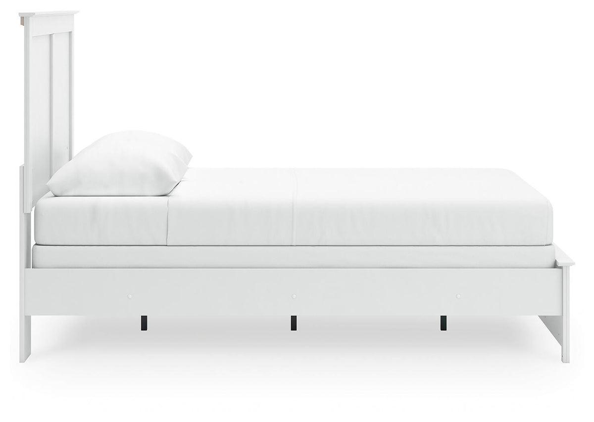 Bostwick Shoals Queen Panel Bed, Dresser and Mirror