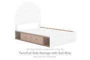 Arloster T/F Side Storage w/Rail